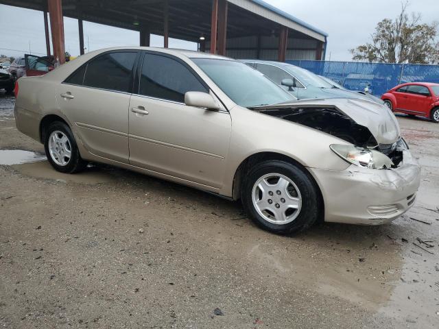 4T1BF30K63U061842 - 2003 TOYOTA CAMRY LE GOLD photo 4