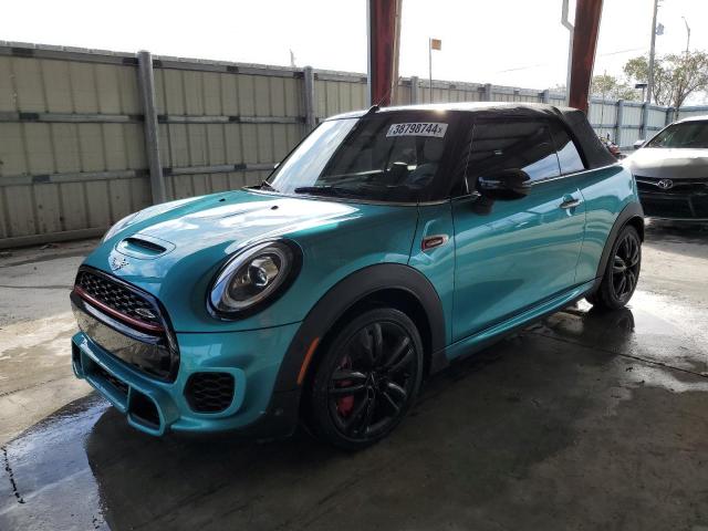 WMWWJ9C04M3M70217 - 2021 MINI COOPER JOHN COOPER WORKS TURQUOISE photo 1