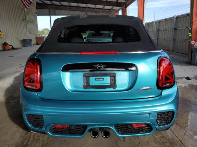 WMWWJ9C04M3M70217 - 2021 MINI COOPER JOHN COOPER WORKS TURQUOISE photo 6