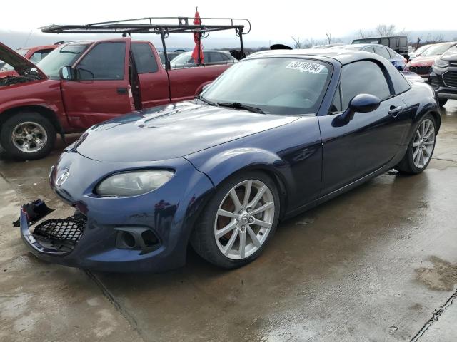 JM1NC25F180139619 - 2008 MAZDA MX-5 MIATA BLUE photo 1