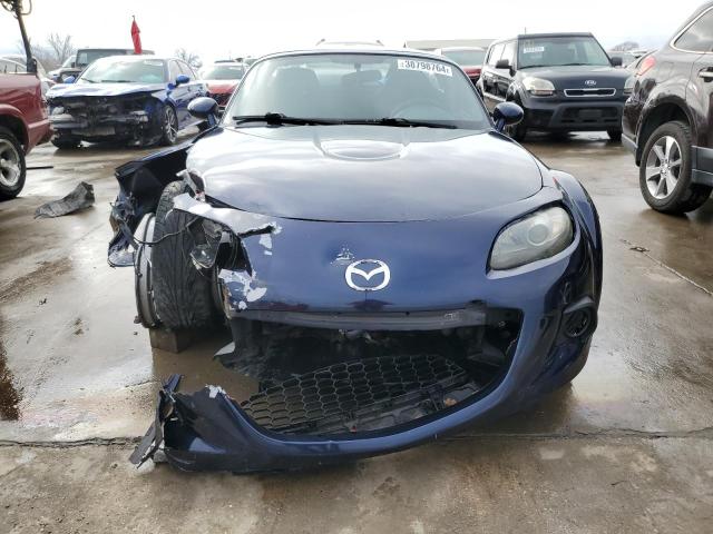 JM1NC25F180139619 - 2008 MAZDA MX-5 MIATA BLUE photo 5