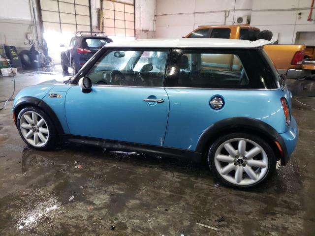 WMWRE33462TD52624 - 2002 MINI COOPER S BLUE photo 2