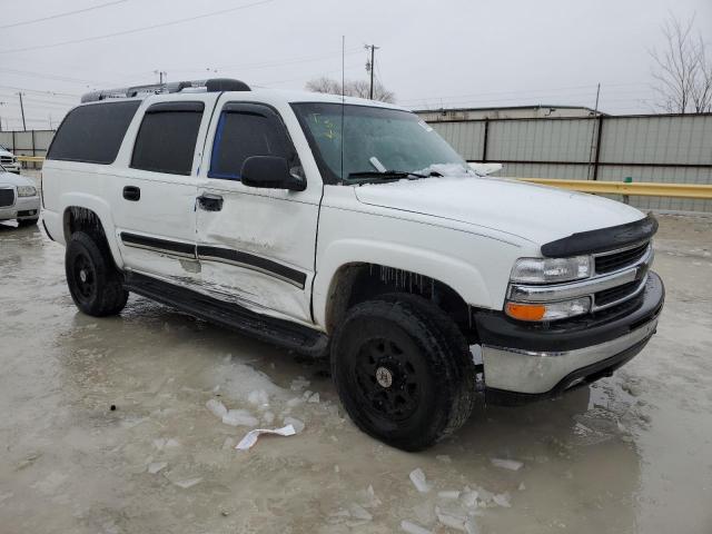 3GNGK26U65G205203 - 2005 CHEVROLET SUBURBAN K2500 WHITE photo 4