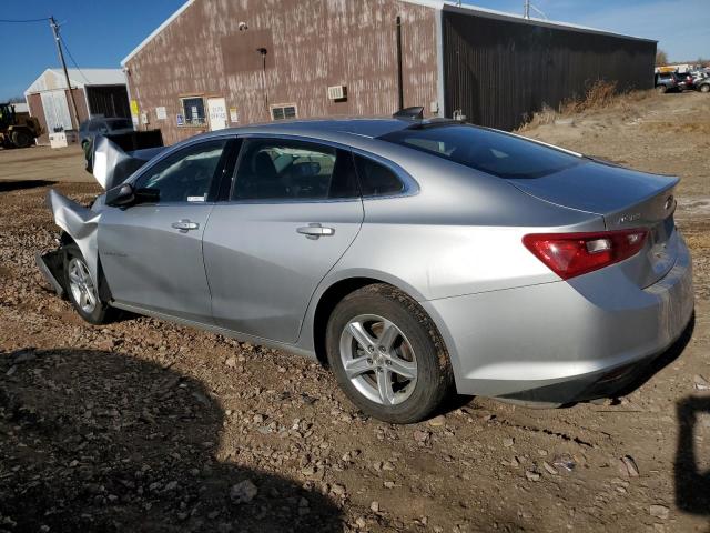 1G1ZC5ST7LF072830 - 2020 CHEVROLET MALIBU LS SILVER photo 2