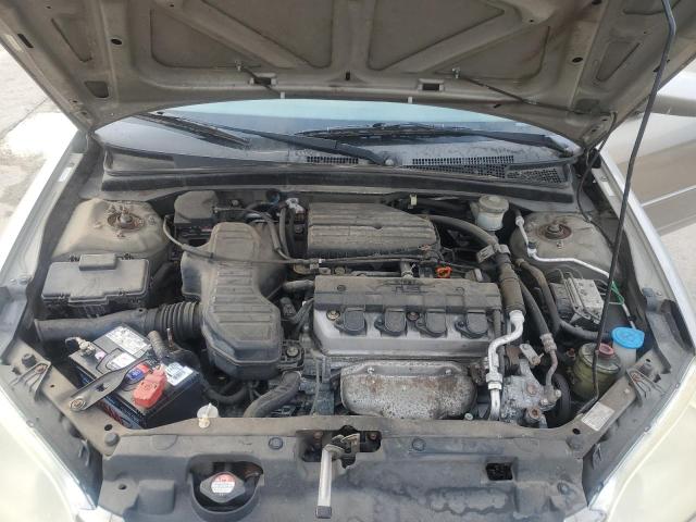 2HGES26745H544733 - 2005 HONDA CIVIC EX BEIGE photo 11