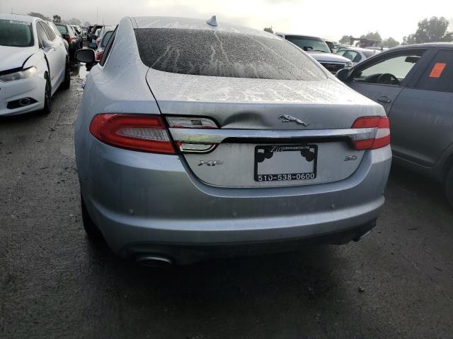 SAJWA0E75D8S63249 - 2013 JAGUAR XF SILVER photo 6