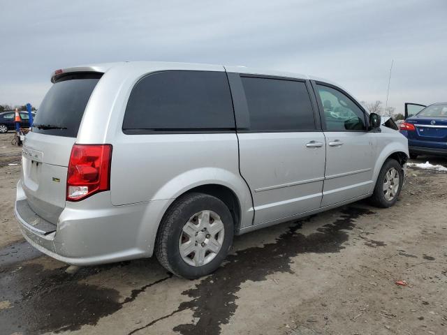 2C4RDGBG7CR218087 - 2012 DODGE CARAVAN SE SILVER photo 3