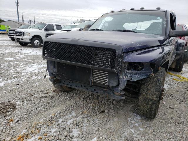 1B7MC3360XJ597813 - 1999 DODGE RAM 3500 BLUE photo 9