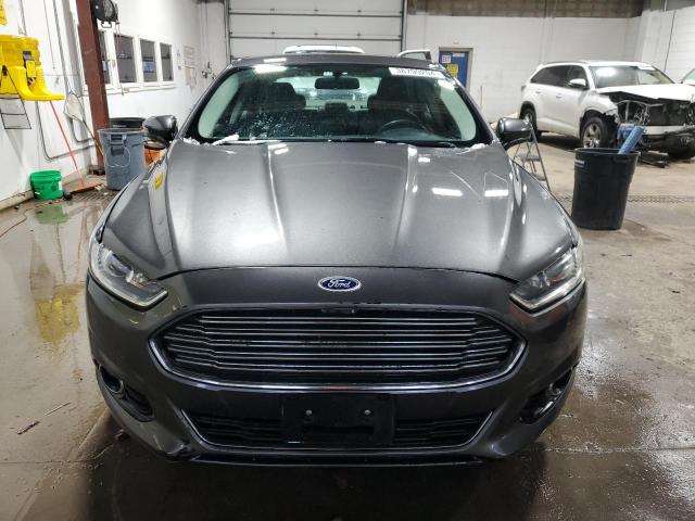 3FA6P0G79GR383672 - 2016 FORD FUSION S GRAY photo 5