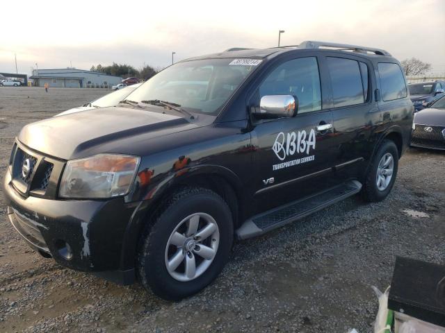 5N1AA08D58N622094 - 2008 NISSAN ARMADA SE BLACK photo 1