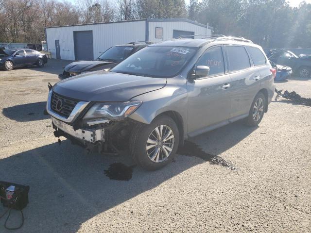 5N1DR2MN7KC634542 - 2019 NISSAN PATHFINDER S 灰色 照片 1