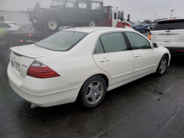 JHMCN36467C001400 - 2007 HONDA ACCORD HYBRID WHITE photo 3