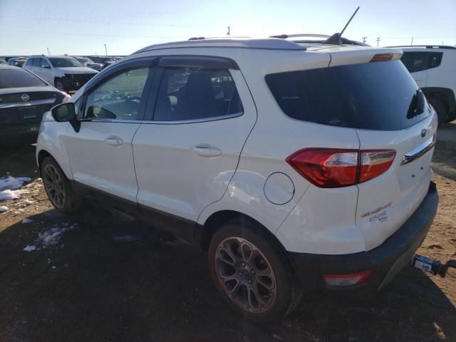 MAJ3S2KE7KC308012 - 2019 FORD ECOSPORT TITANIUM WHITE photo 2