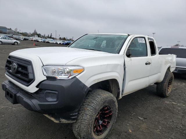 3TYRX5GN2LT001030 - 2020 TOYOTA TACOMA ACCESS CAB WHITE photo 1