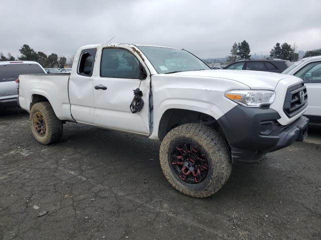 3TYRX5GN2LT001030 - 2020 TOYOTA TACOMA ACCESS CAB WHITE photo 4