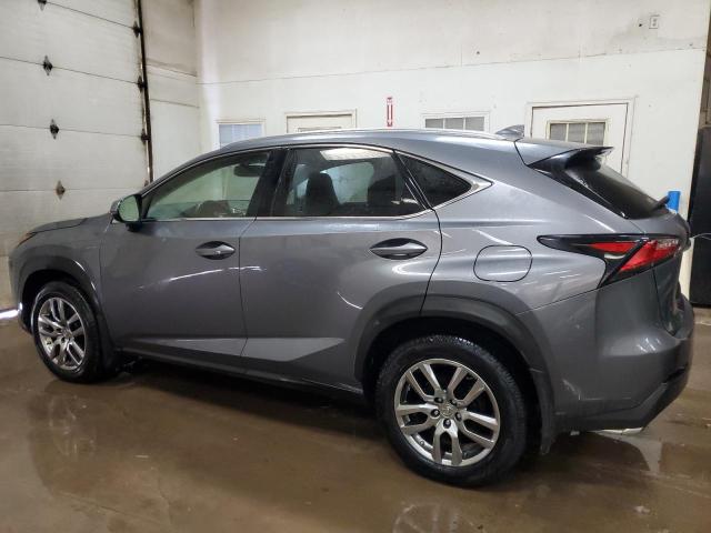 JTJBARBZ8F2017564 - 2015 LEXUS NX 200T GRAY photo 2