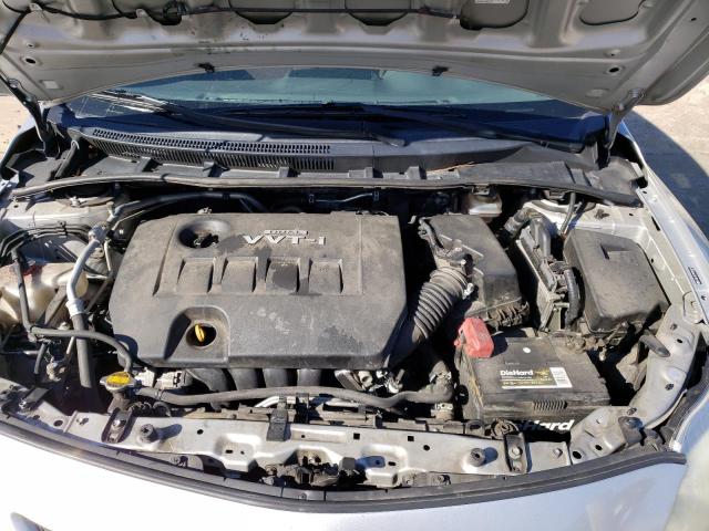 JTDBL40E499089891 - 2009 TOYOTA COROLLA BASE SILVER photo 11
