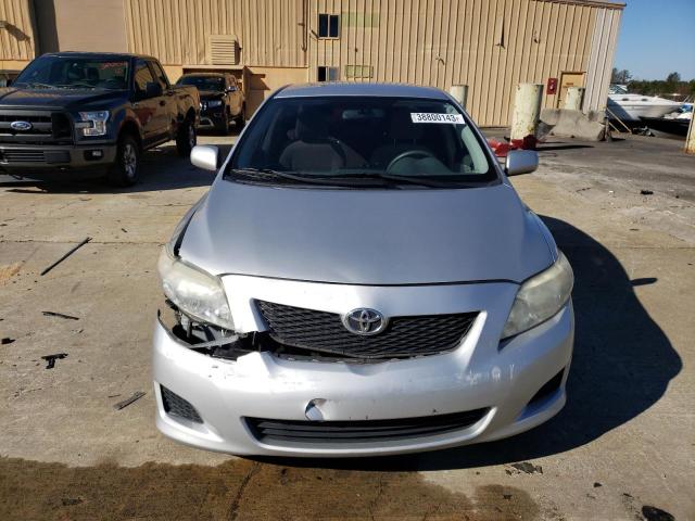 JTDBL40E499089891 - 2009 TOYOTA COROLLA BASE SILVER photo 5