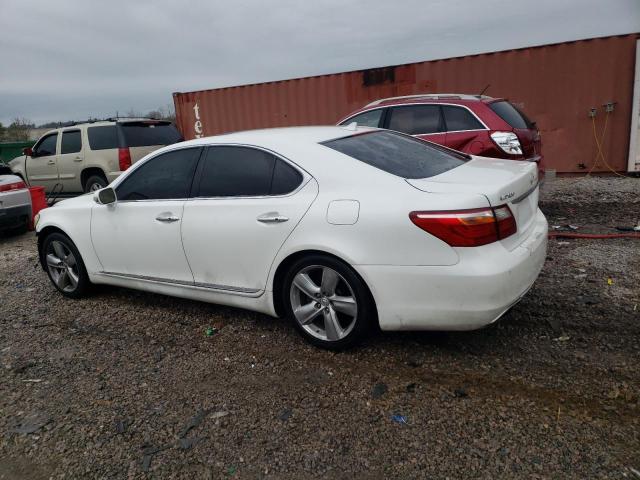 JTHBL5EF5A5095913 - 2010 LEXUS LS 460 WHITE photo 2