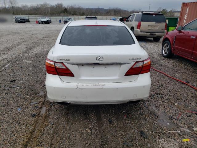 JTHBL5EF5A5095913 - 2010 LEXUS LS 460 WHITE photo 6