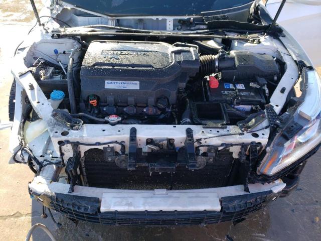 1HGCR3F81GA013363 - 2016 HONDA ACCORD EXL WHITE photo 11