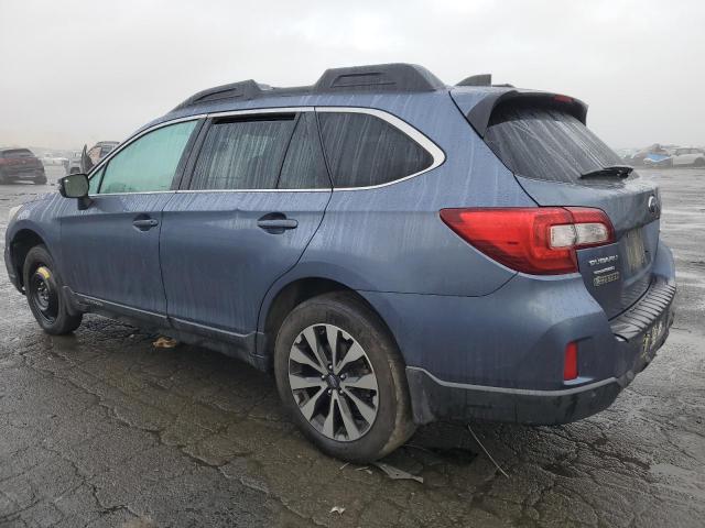 4S4BSANC2H3222606 - 2017 SUBARU OUTBACK 2.5I LIMITED BLUE photo 2