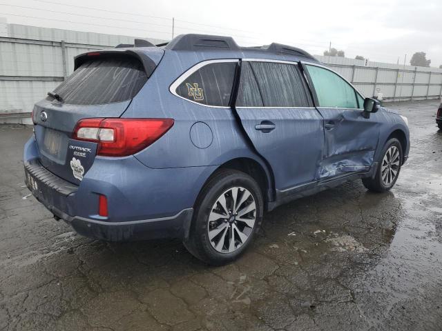 4S4BSANC2H3222606 - 2017 SUBARU OUTBACK 2.5I LIMITED BLUE photo 3