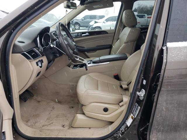 4JGDA5HBXEA396615 - 2014 MERCEDES-BENZ ML 350 4MATIC BROWN photo 7