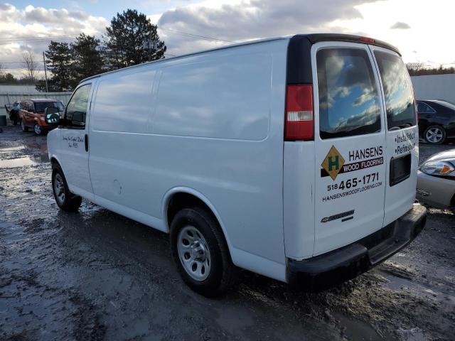 1GCSGAFX7E1149893 - 2014 CHEVROLET EXPRESS G1 WHITE photo 2