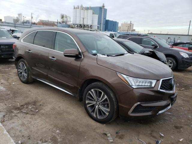 5J8YD4H58KL021938 - 2019 ACURA MDX TECHNOLOGY BROWN photo 4