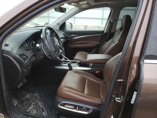 5J8YD4H58KL021938 - 2019 ACURA MDX TECHNOLOGY BROWN photo 7