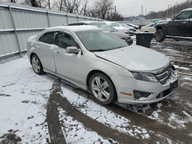 3FAHP0DC3BR255592 - 2011 FORD FUSION SPORT SILVER photo 4