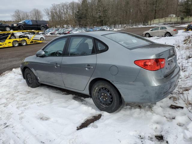 KMHDU4BD7AU148133 - 2010 HYUNDAI ELANTRA BLUE GRAY photo 2