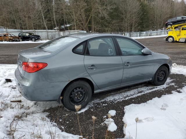 KMHDU4BD7AU148133 - 2010 HYUNDAI ELANTRA BLUE GRAY photo 3