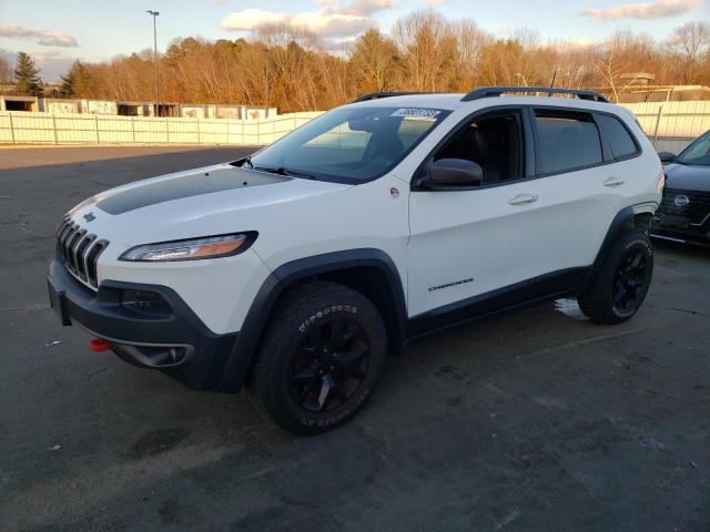 1C4PJMBS3FW756882 - 2015 JEEP CHEROKEE TRAILHAWK WHITE photo 1