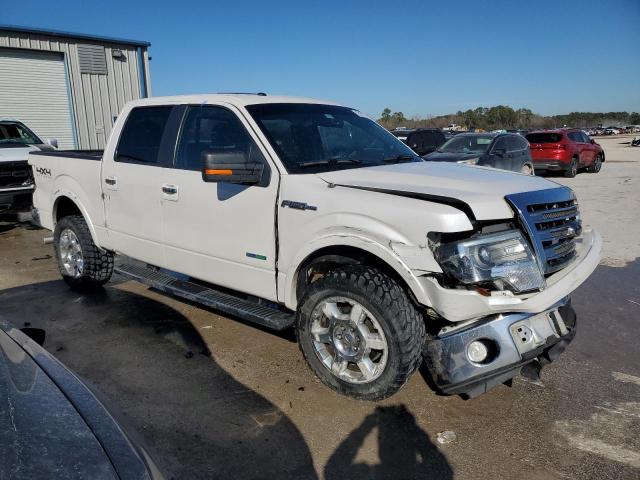 1FTFW1ET4EKE43300 - 2014 FORD F150 SUPERCREW WHITE photo 4