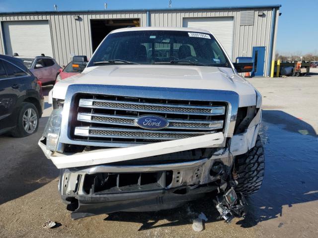 1FTFW1ET4EKE43300 - 2014 FORD F150 SUPERCREW WHITE photo 5