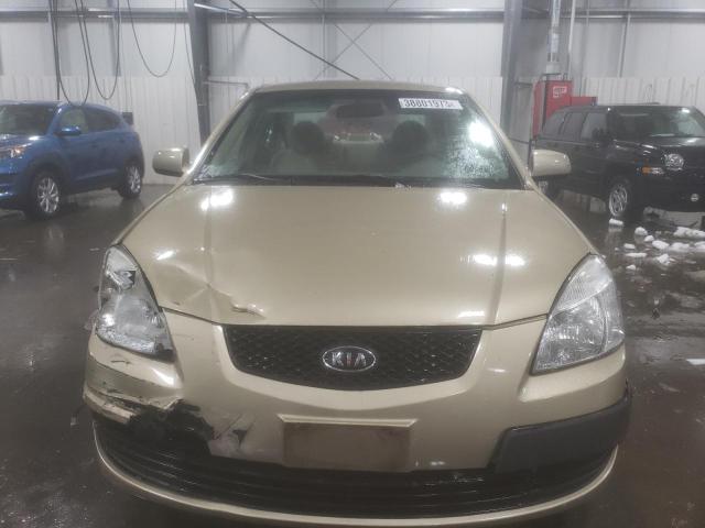 KNADE123566161611 - 2006 KIA RIO TAN photo 5