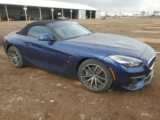 WBAHF3C5XKWW46993 - 2019 BMW Z4 SDRIVE30I BLUE photo 4