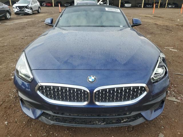 WBAHF3C5XKWW46993 - 2019 BMW Z4 SDRIVE30I BLUE photo 5
