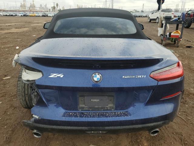WBAHF3C5XKWW46993 - 2019 BMW Z4 SDRIVE30I BLUE photo 6