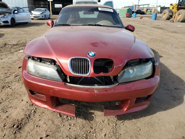 WBACH9340YLG05283 - 2000 BMW Z3 2.3 BURGUNDY photo 5