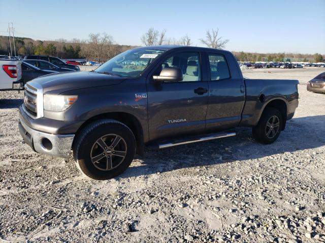 5TFRY5F13CX120903 - 2012 TOYOTA TUNDRA DOUBLE CAB SR5 GRAY photo 1