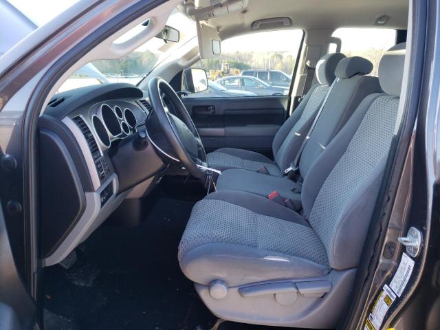5TFRY5F13CX120903 - 2012 TOYOTA TUNDRA DOUBLE CAB SR5 GRAY photo 7