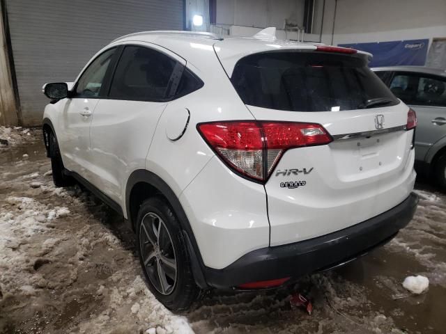 3CZRU6H78MM730266 - 2021 HONDA HR-V EXL WHITE photo 2