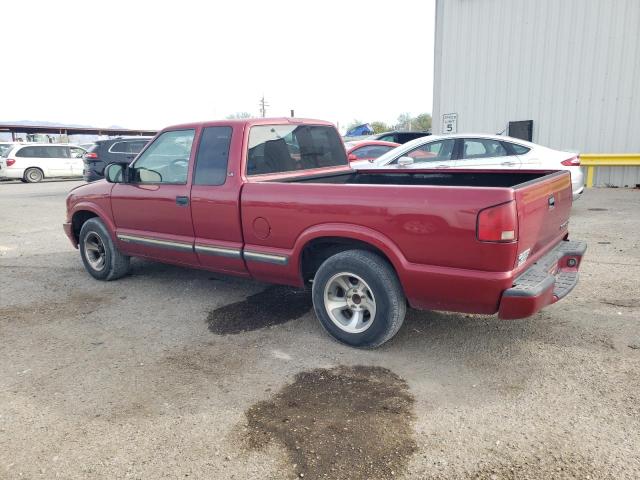1GCCS19W418198234 - 2001 CHEVROLET S TRUCK S10 RED photo 2