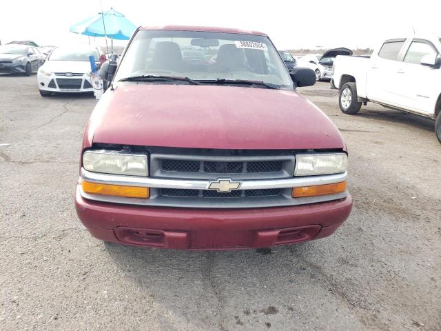 1GCCS19W418198234 - 2001 CHEVROLET S TRUCK S10 RED photo 5