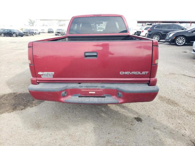 1GCCS19W418198234 - 2001 CHEVROLET S TRUCK S10 RED photo 6