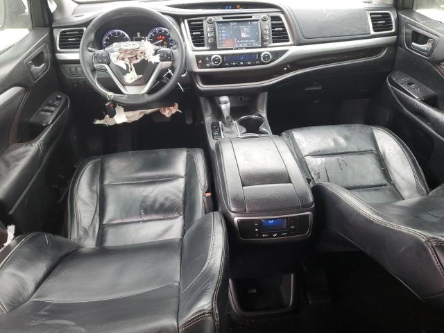 5TDKKRFH6GS135768 - 2016 TOYOTA HIGHLANDER XLE WHITE photo 8