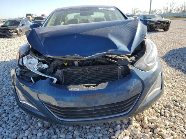 KMHDH4AE0EU206734 - 2014 HYUNDAI ELANTRA SE BLUE photo 5